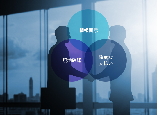 ３つのお約束